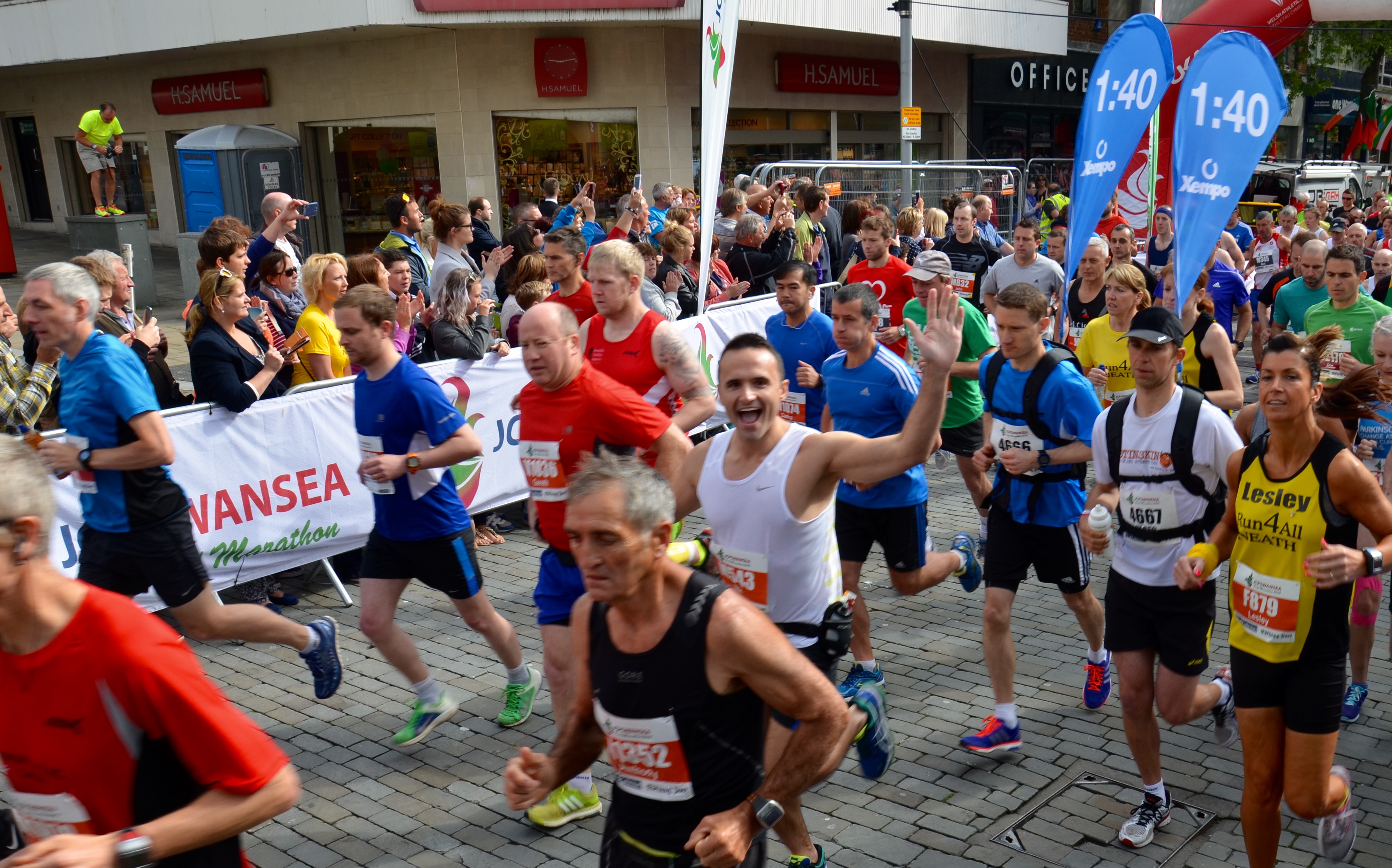 Pacers Help Runners Get their Speed Just Right For The JCP Swansea Half Marathon 2016