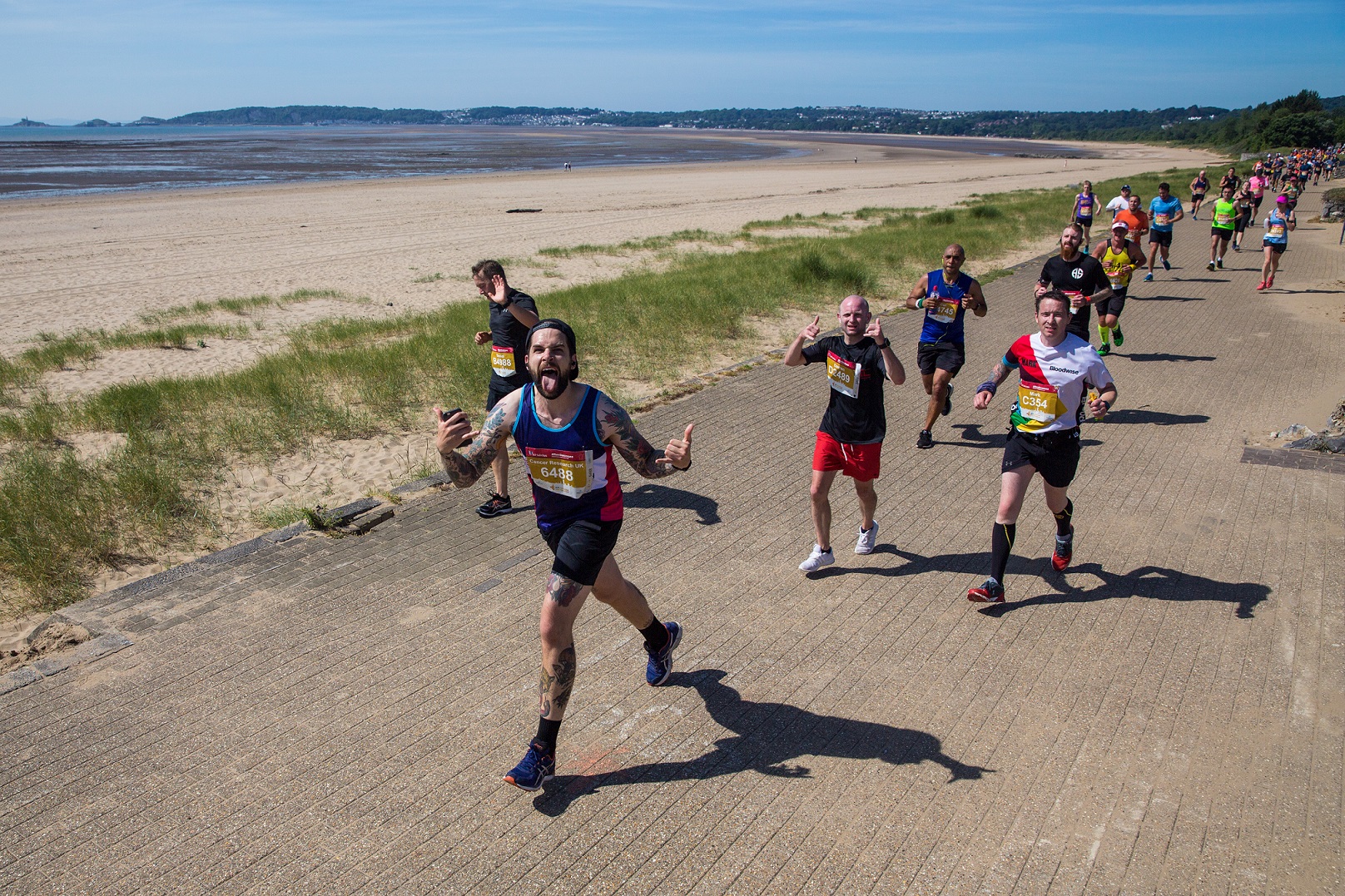 Longest Standing Charity Cancer Research UK  Offers Up Places at the JCP Swansea Half Marathon